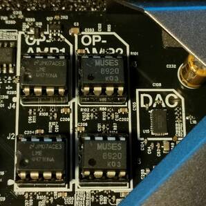 CREATIVE Sound Blaster AE-9 オペアンプ交換済み!!の画像4