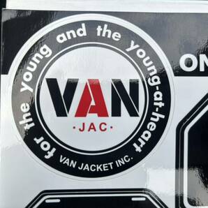 ★昭和とVANと おもちゃ★ VAN JAC OMNIBUS STICKERS A4サイズ 9点の画像3