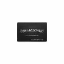 クロムハーツ メンバーズカード ブラック ch chrome hearts vip インボイス ギフト ギャランティ クロス ダガー メンバーカード 黒 付属品_画像1