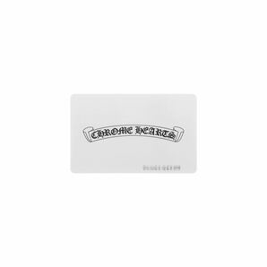 クロムハーツ メンバーズカード ホワイト ch chrome hearts vip インボイス ギフト ギャランティ クロス ダガー メンバーカード 黒 付属品