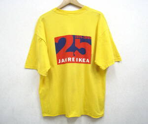 IKEA◆イケア 1974～1999 25周年 JAHRE IKEA 90s ヴィンテージ Tシャツ メンズ サイズXL