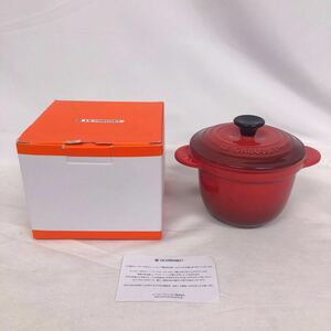 LE CREUSET ルクルーゼ ル・クルーゼ ミニココット エブリィ　チェリーレッド ココット 