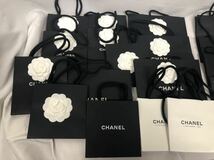 シャネル　CHANEL 美品　カメリア付き　小物用　アクセサリー用　箱　BOX ケース　ショッパー　ショップ袋 紙袋 19個セット　おまとめ_画像3