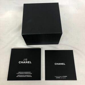 シャネル CHANEL J12 時計ケース 空箱 腕時計 付属品 ボックス BOX 空き箱 ディスクの画像6