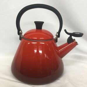 LE CREUSET ルクルーゼ ル・クルーゼ やかん ケトル 湯沸かし 笛吹きケトル チェリーレッド 1.6Lの画像1