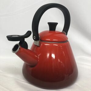 LE CREUSET ルクルーゼ ル・クルーゼ やかん ケトル 湯沸かし 笛吹きケトル チェリーレッド 1.6Lの画像2