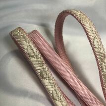 帯締め　帯留め　帯紐　帯留　帯締　和装小物 着物 帯紐　和服　和装　⑦ ピンク　ホワイト　グラデーション_画像3