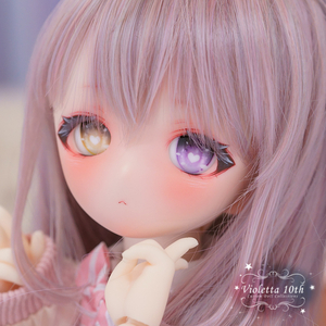 ☆Violetta10th☆ DDH-01 SW肌 カスタムヘッド+アイ２組 No.386