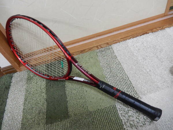 prince プリンス　ビーストオースリー　O3　１００　unstrungweight300 　実重量　328g used　ナチュラルガット その②