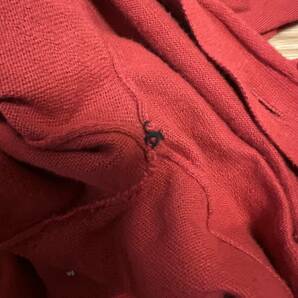 FRED PERRY 赤 青 カーディガン 2枚セット 春秋用 メンズMサイズ フレッドペリー ヒットユニオン オフィシャル店舗購入 古着の画像10