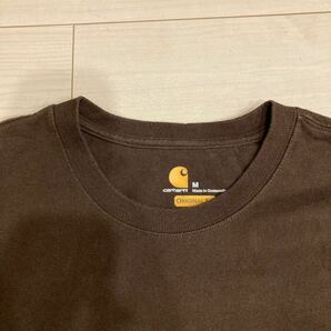 カーハート 半袖 ポケットTシャツ Carhartt 無地 Ｍの画像3