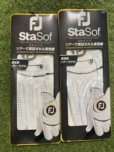 ★新品未使用★ footjoy / ステイソフ２枚組（26cm）左手用