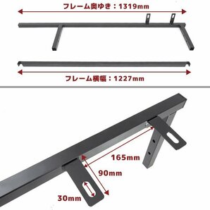 HELIOS 200系 ハイエース バン 標準用 ベッド キット 高さ 段調整 リクライニング 機能付き ホワイト×ブラック PVC レザー 1～6型の画像8