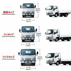 いすゞ 07 エルフ ハイキャブ ワイド 用 メッキ サイド ミラー ステー 運転席 助手席 左右セット 新品 H19.1～ アーム ロングの画像7