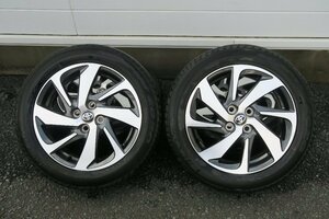 ★売切り・中古★アクア16インチ純正アルミ　ダンロップSP SPORTS　2030　185/60R/16　アルミタイヤ4本セット【静岡県浜松市より】