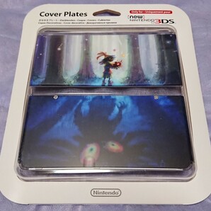 未使用新品 任天堂 New3DS きせかえプレート ゼルダの伝説 ムジュラの仮面 No.56 フェイスプレート ZELDA Majora's Mask Cover Platesの画像1