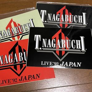 長渕剛 LIVE’92 JAPAN ステッカー 未使用 4セット 10枚セット +おまけの画像2