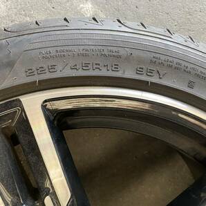 BMW 純正 225/45R18 2022年9週 G21系 美品 現行 新型 希少 3シリーズ Mスポーツ グッドイヤー イーグルF1 4本セット 熊本発着払いの画像6