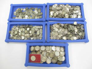 2403MMM-001 記念硬貨 東京オリンピック 1000円銀貨×94枚/100円銀貨×1732枚 状態様々 大量おまとめ
