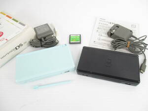 2403501-025 任天堂 NINTENDO DS lite ニンテンドーDS ライト USG-001 計2台 ソフト 充電器付き