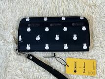 レスポートサック LeSportsac TECH WALLET WRISTLET ウォレット 長財布　G824 ミッフィーアンドダーンブラック_画像1