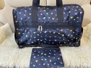 LeSportsac レスポートサック DELUXE LG WEEKENDER 4319 G862 ピカチュウアンドフラワーズ