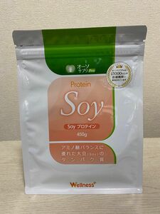 即決新品！オーソサプリ Soyプロテイン 450g