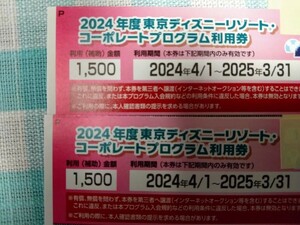 東京ディズニーリゾートコーポレートプログラム利用券　