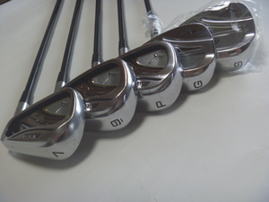 【JPX 800XD】7番、9番、Pw、Gw、Sw 5本組★FLEX Ｒ カーボンシャフト★ミズノ MIZUNO★アイアンセット・ウェッジ★Ｓwは美品★140サイズ◆