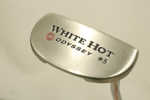 ODYSSEY #5 WHITE HOT オデッセイ ホワイトホット パター ゴルフクラブ シルバーカラー スポーツ 003IPQIB17_画像1