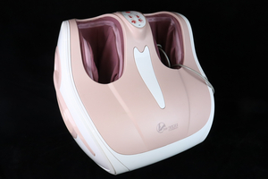【動作OK】エアーフットラウンジ YGF-200 家庭用エアマッサージ器 健康 足 ピンク ホワイト 日本製 003IFKIB57