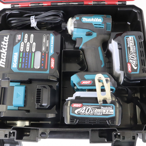 【動作確認OK】【充電OK】Makita TD001GRDX マキタ 充電式インパクトドライバー 40v Li-ion max 電動工具 大工 外壁屋 天板屋 030IFFIK53の画像2