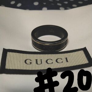 GUCCI　アイコンリング　刻印20号