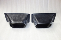 BMW E30 M3 ブレーキダクト FRP製 (検 フロント バンパー クーリング エアー ダクト 冷却 吸気 front brake cooling air duct inlet _画像9