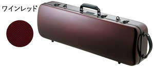 Carbon Mac CFV-1 WRD( wine red ) violin case carbon Mac 4/4 for 