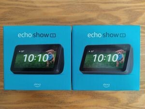 Amazon Echo Show 5 第2世代 チャコール 2個セット