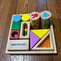 積み木 木製 玩具 ミキハウス_画像4