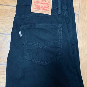 Levi's 505 W31 L32 リーバイス505 ブラックパンツ