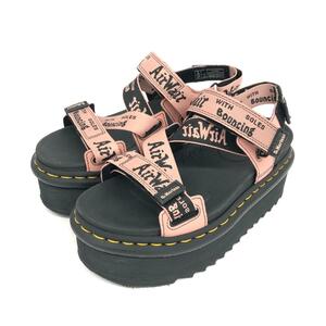 良好◆Dr.Martens ドクターマーチン キンバー サンダル UK5◆ ピンク レディース 靴 シューズ shoes