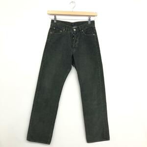 良好◆Paul Smith JEANS ポールスミスジーンズ コーデュロイ パンツ 30◆ グリーン メンズ ボトムス