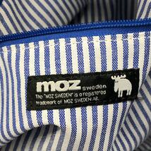 良好◆MOZ モズ ラージトートバッグ◆ZZCI-09A ブラック ナイロン 北欧 ユニセックス bag 鞄_画像5