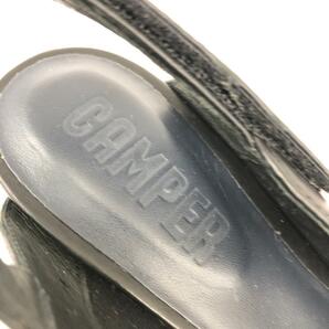 良好◆CAMPER カンペール パンプス 37◆ ブラック レザー レディース 靴 シューズ shoesの画像7