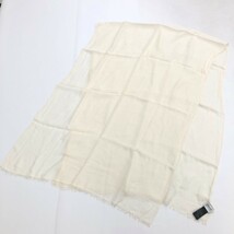 ◆ARMANI COLLEZIONI アルマーニ コレッツォーニ ストール◆ ホワイト レディース マフラー ストール 襟巻 服飾小物_画像1