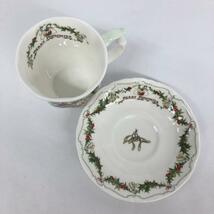 ◆Royal Doulton ロイヤルドルトン メリーミッドウインター カップ＆ソーサー◆ ホワイト 陶器 洋食器_画像3