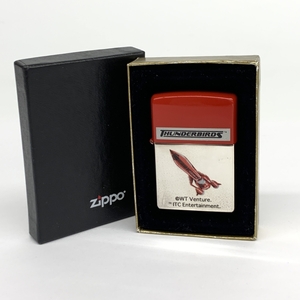 未使用品◆Zippo ジッポ サンダーバード3号 ライター ◆箱付き シルバーカラー/レッド サンダーバード3号 喫煙グッズ