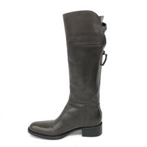 ◆SARTORE サルトル ジョッキーブーツ 36◆ ブラウン レザー バックジップ ロングブーツ レディース 靴 シューズ boots_画像2