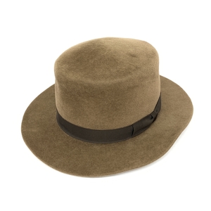 ◆KIJIMA TAKAYUKI キジマタカユキ ラビットファーハット ◆ ブラウン 毛（ラビット100％） メンズ 帽子 ハット hat 服飾小物