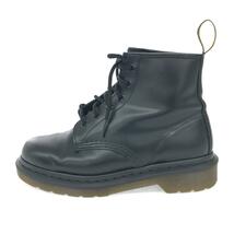 良好◆Dr.Martens ドクターマーチン 6ホールブーツ US6◆ ブラック レザー レディース 靴 シューズ ブーティー boots_画像2