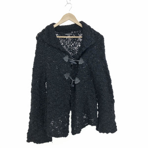 ◆ Vivienne Tam Vivi Tam Cardigan Размер 0 ◆ Черные дамы вершины Toguru Duffel