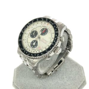 ◆GUIONNET ギオネ 腕時計 クロノグラフ◆BR201 シルバーカラー メンズ ウォッチ watch